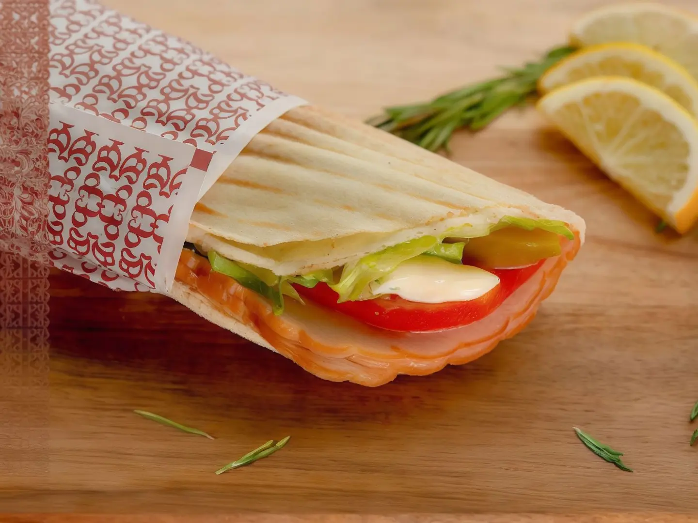 Smoked Turkey And Halloum Cheese Sandwich