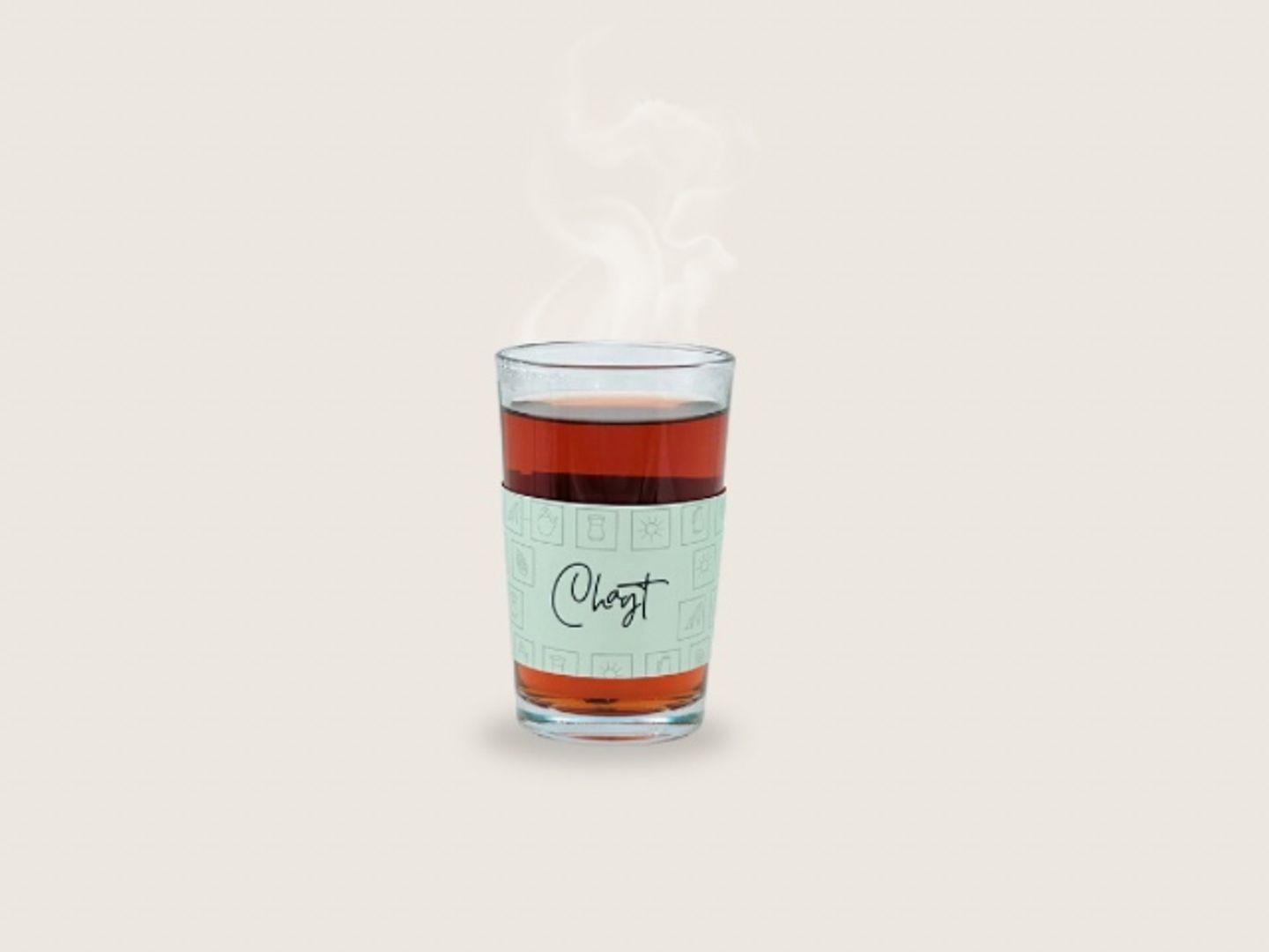 Glass Cup Of Tea