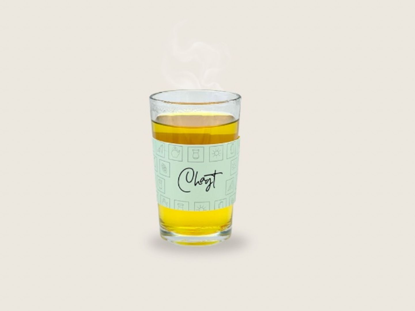 Glass Cup Of Mint