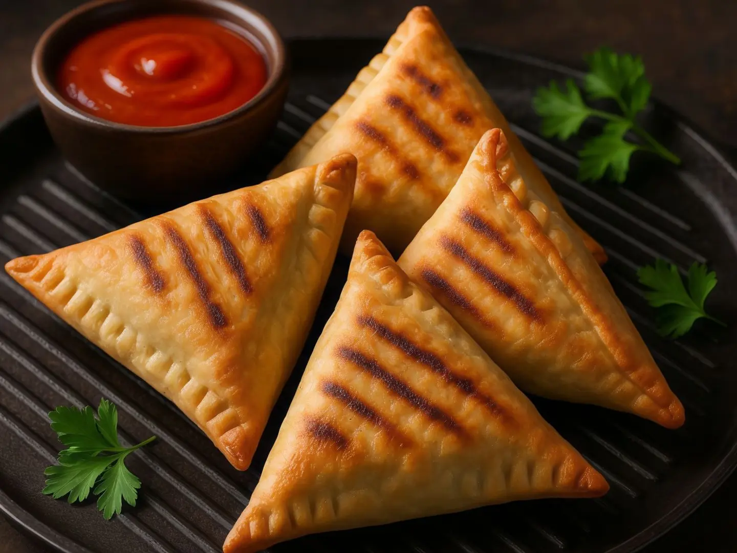 Grilled Feta Cheese Sambosa 12 Pieces