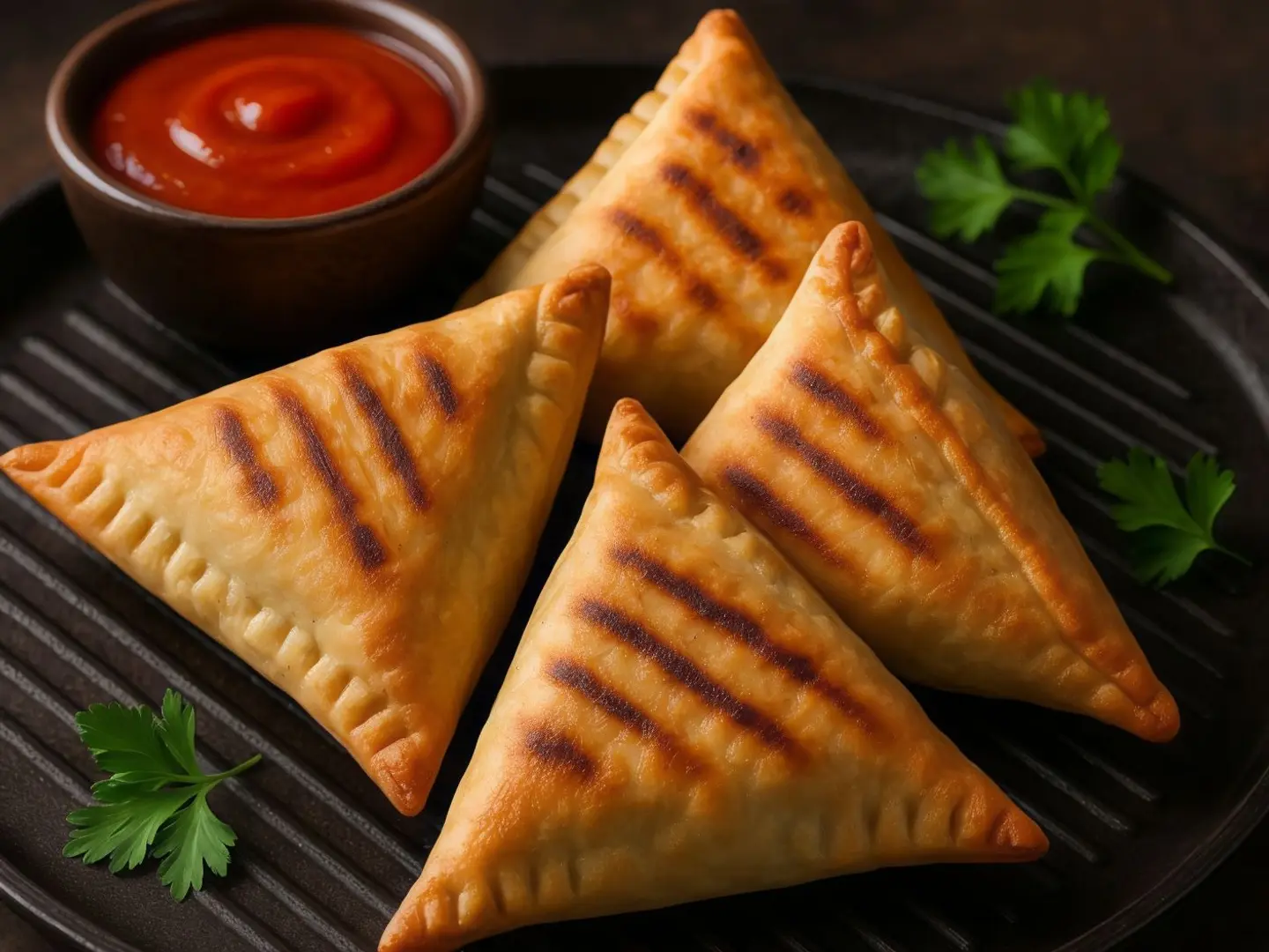 Grilled Potato Sambosa 12 Pieces
