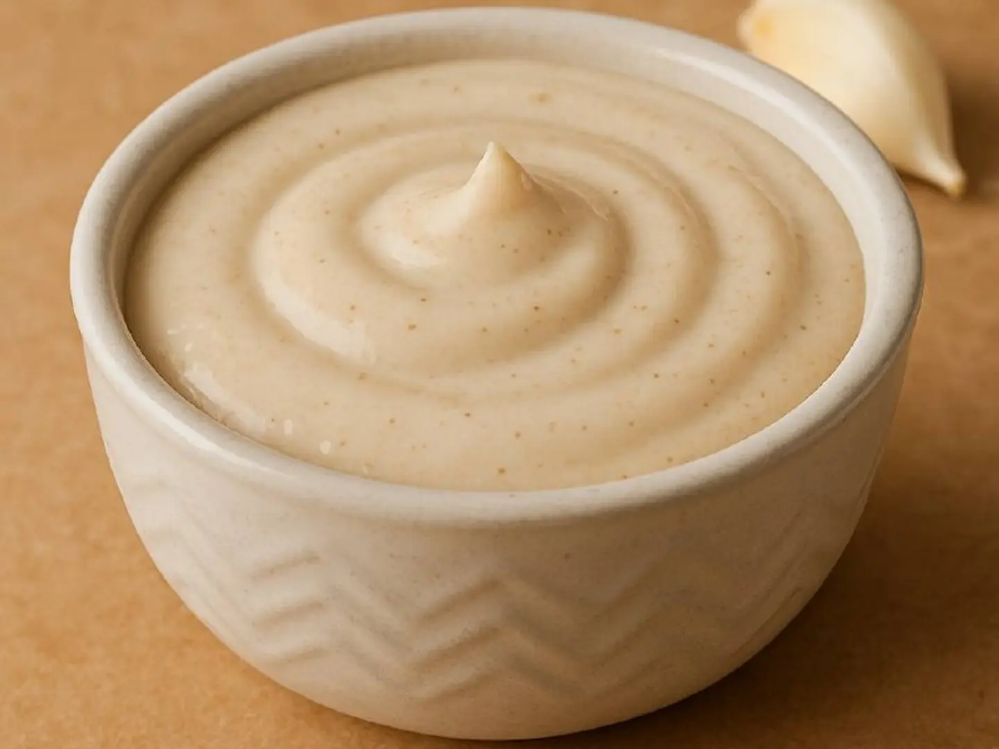 صوص الطحينية و الثوم
