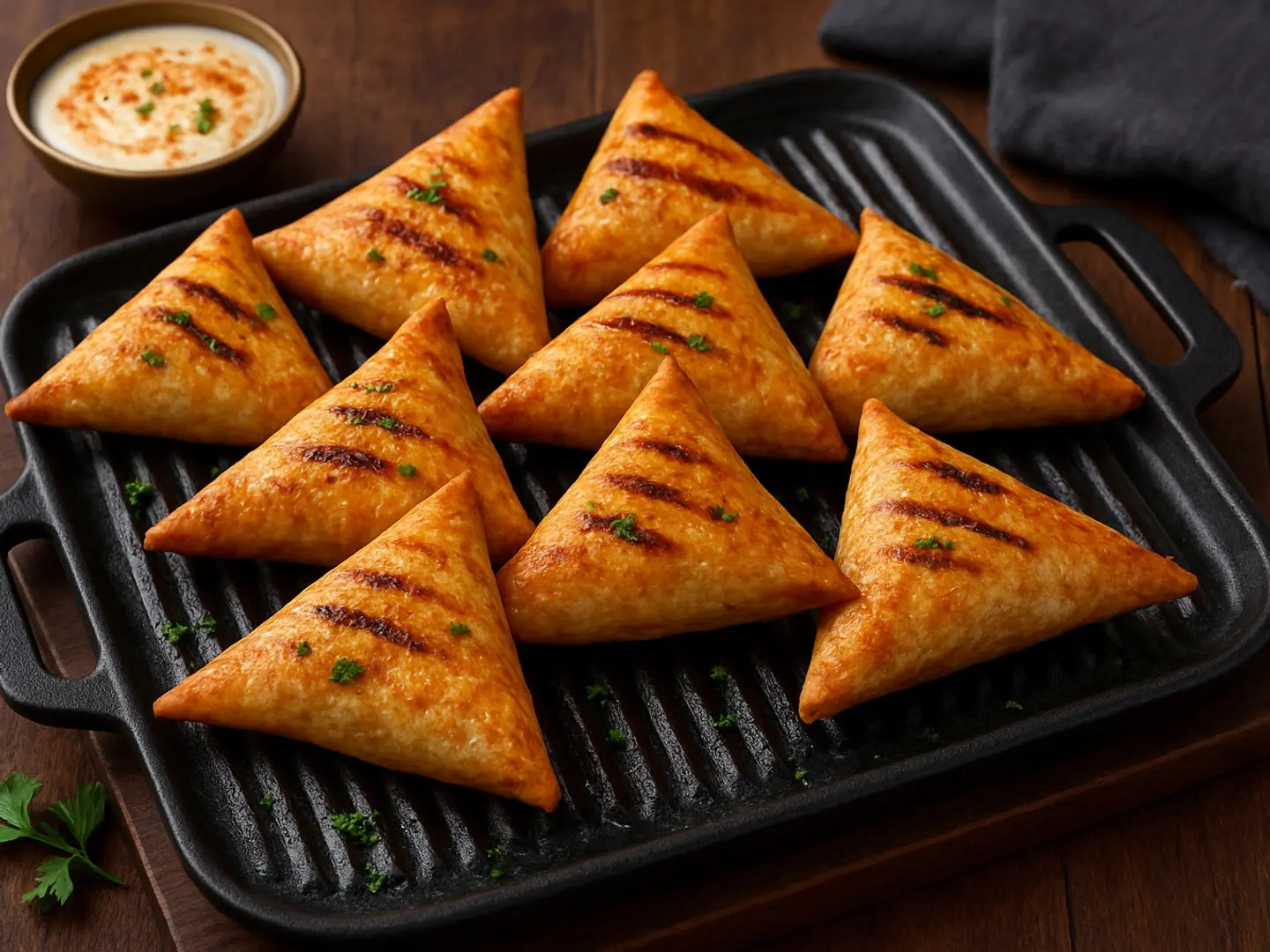 Oven Baked Chicken Shawarma Sambosa 12 Pieces
