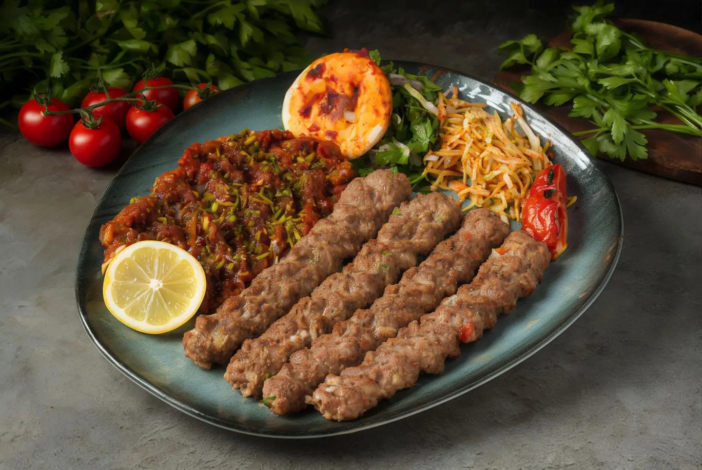 كباب مع الصوص