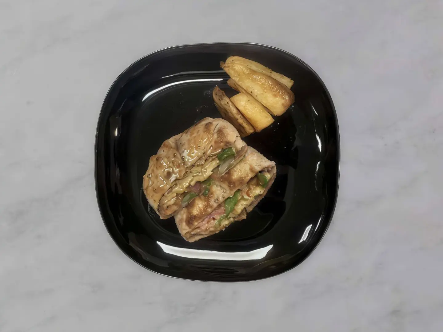 Chicken Burger Pie