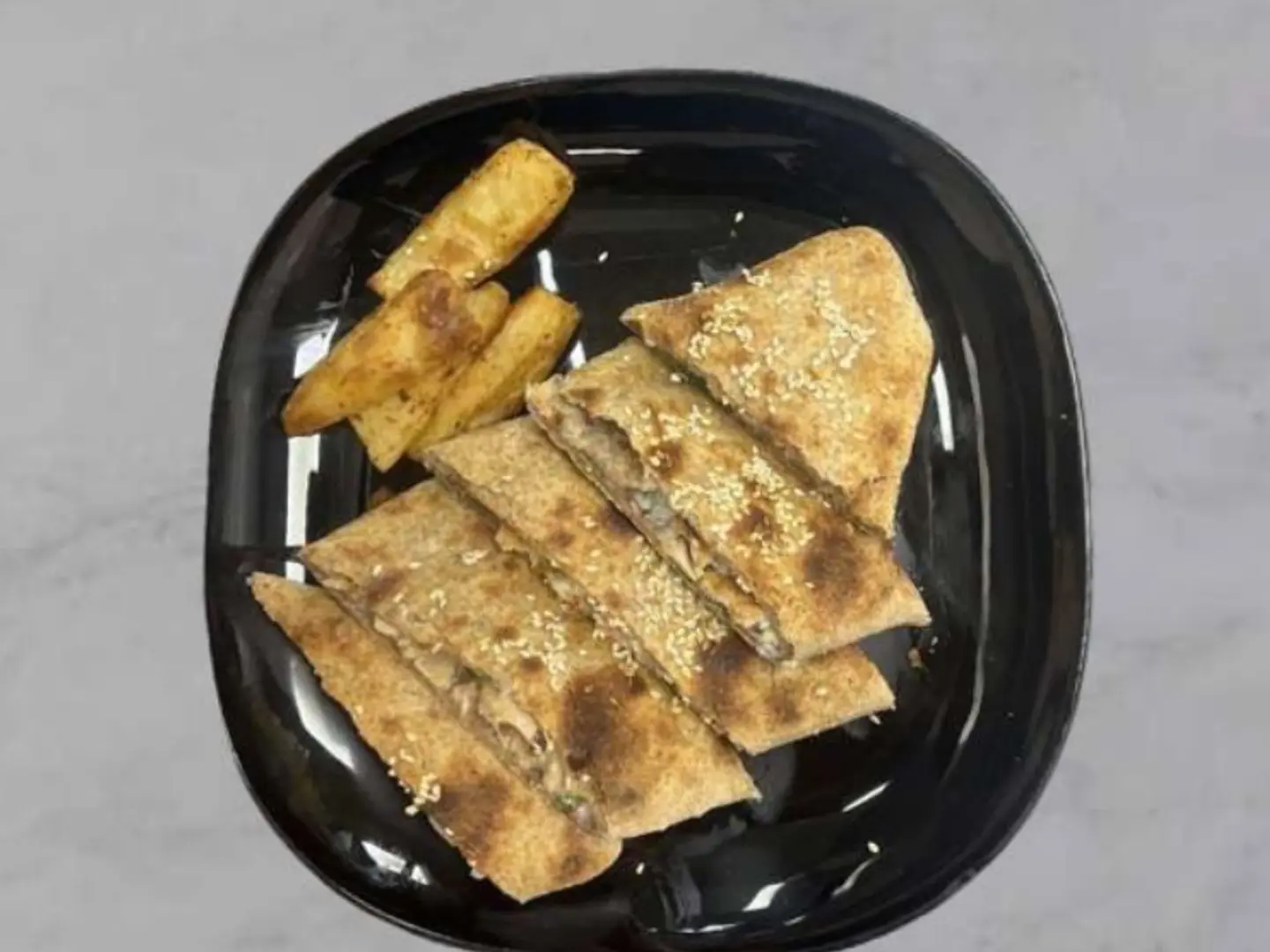 فطيرة شاورما دجاج