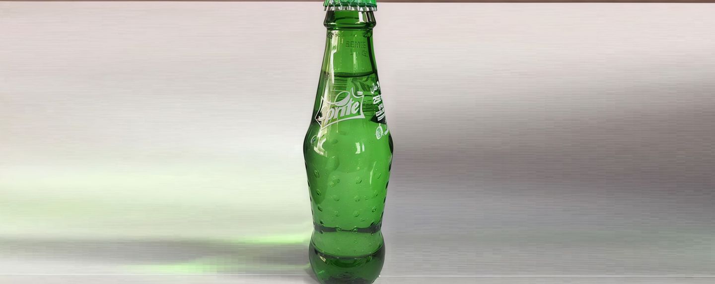 Sprite Glass Bottle