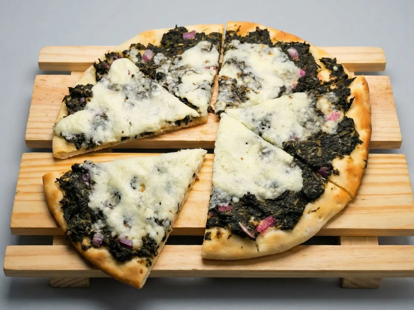 سبانخ بالجبنة  الفيتا