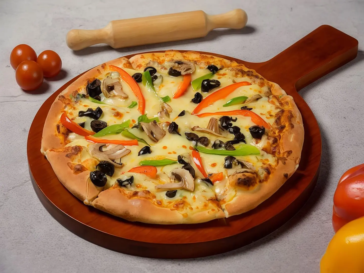 Pizza Vegetable - Middle