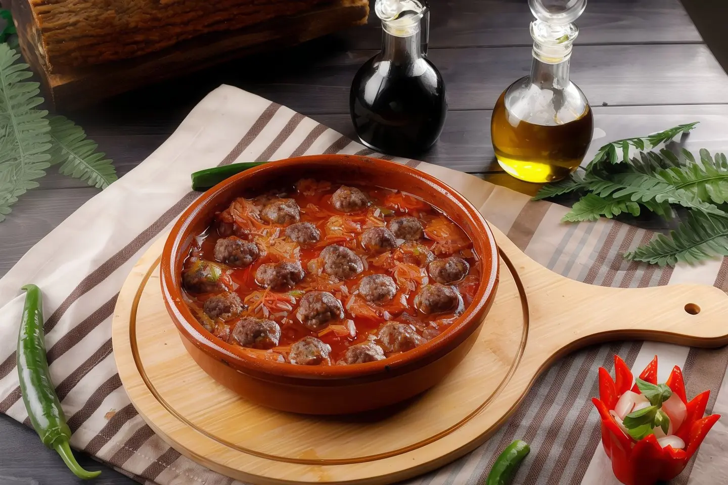 Meat Kofta With Cheese