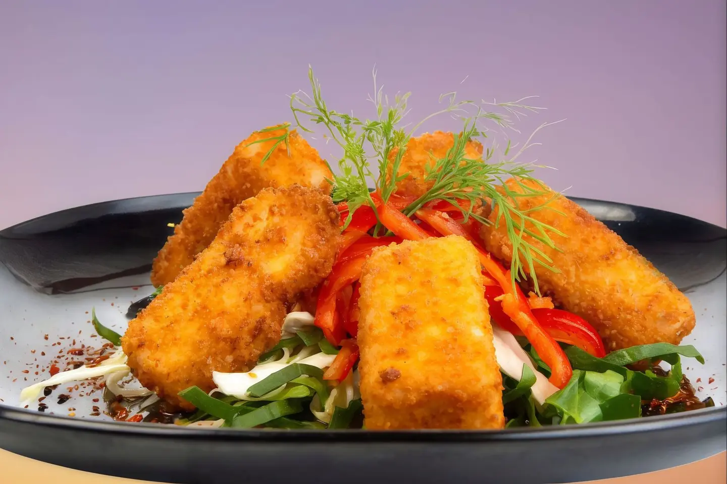 Crispy Tofu   5 Pcs