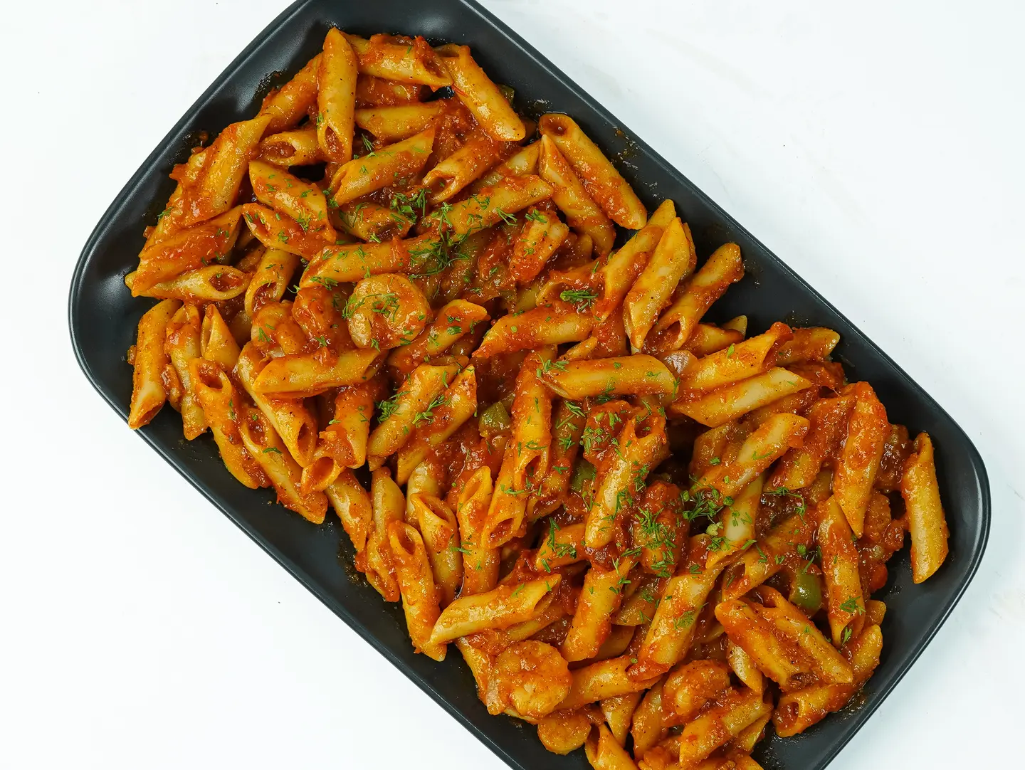 Shrimp Pasta With Red Sauce