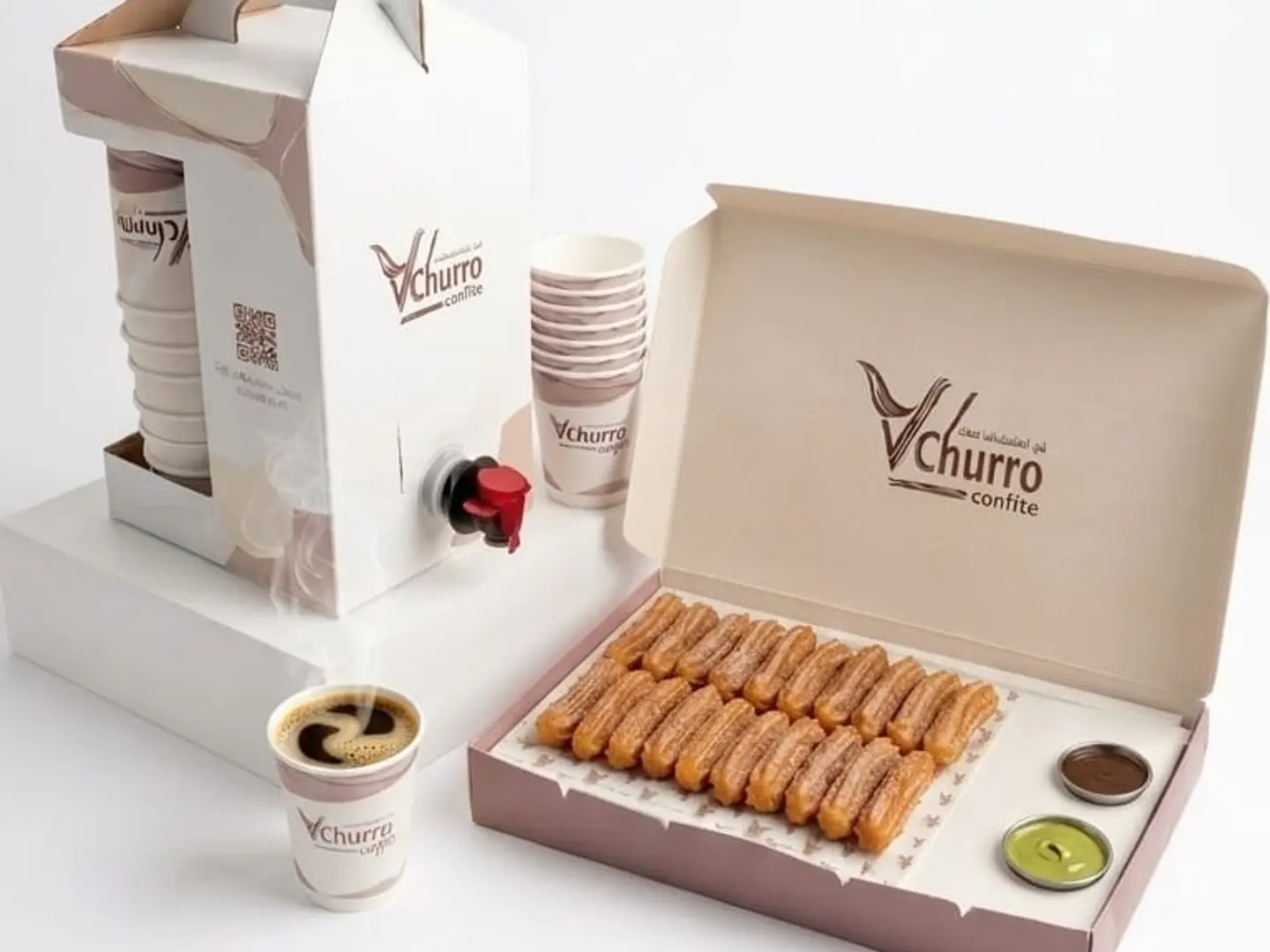 باقه التشوروز مع القهوة