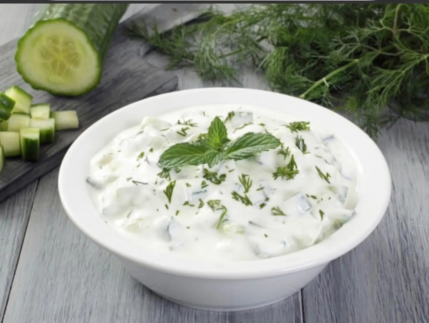 Cucumber Salad With Yogurt