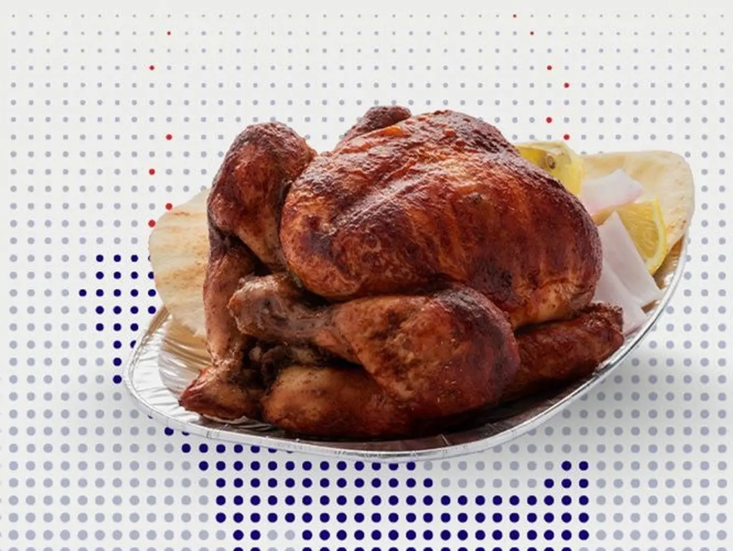 Plain Half Grilled Chicken