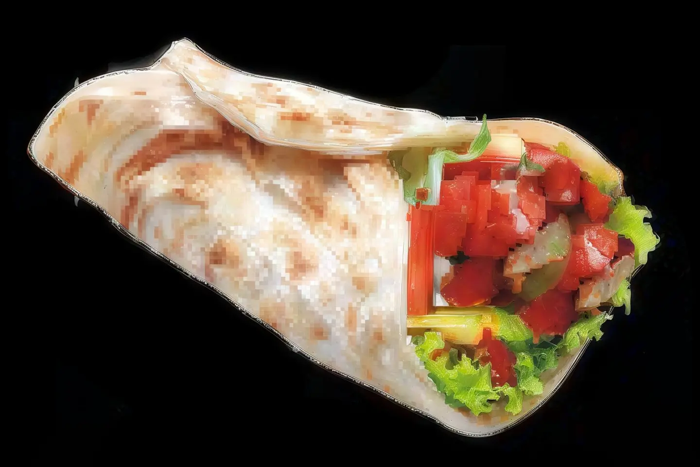 براتا دجاج فلفل