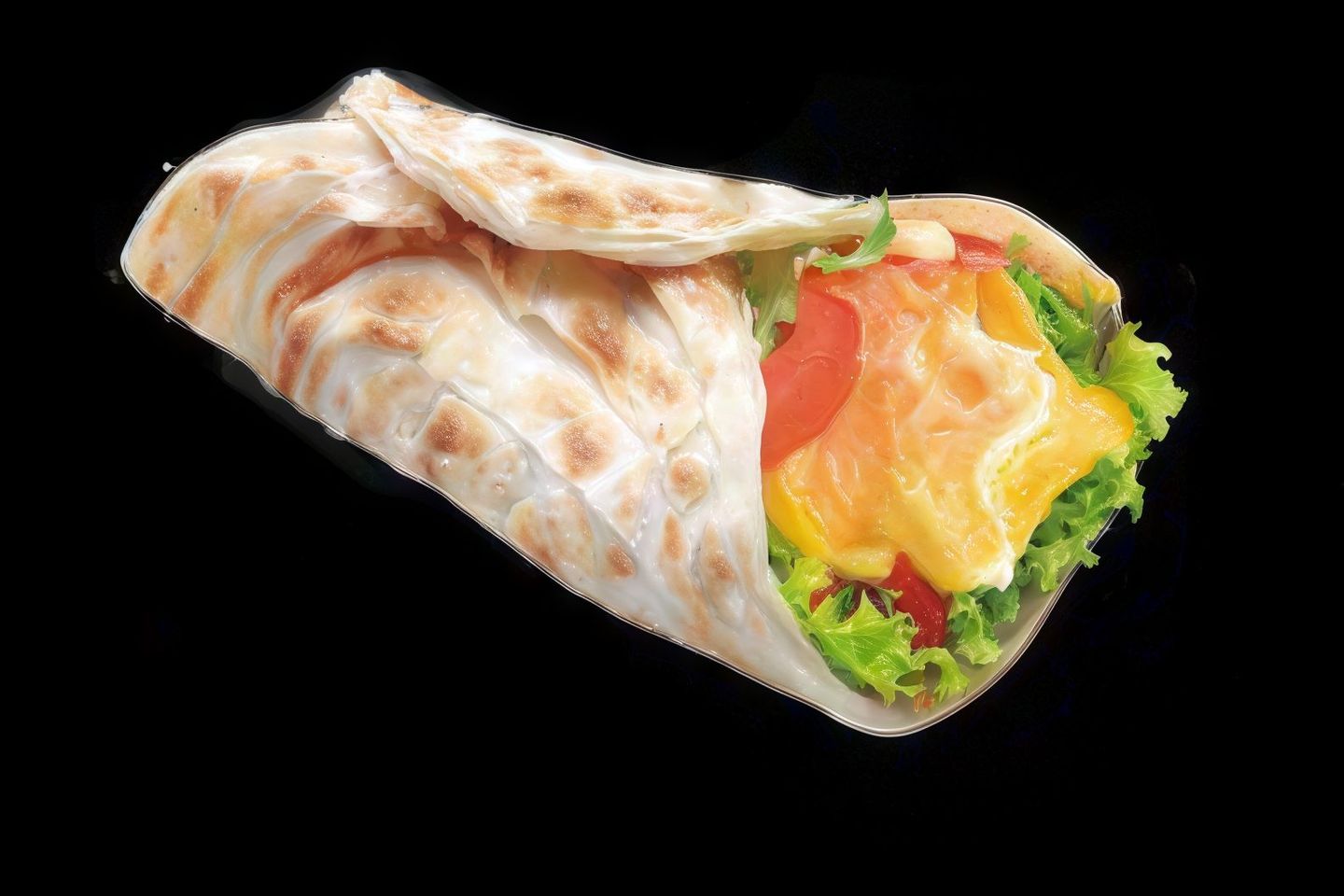 براتا بيض مقلي