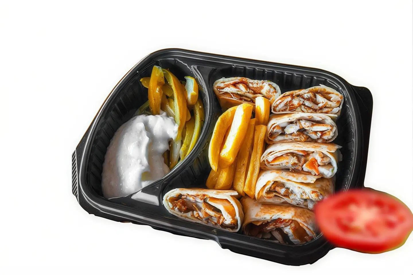 Arabic Chicken Shawarma Dish