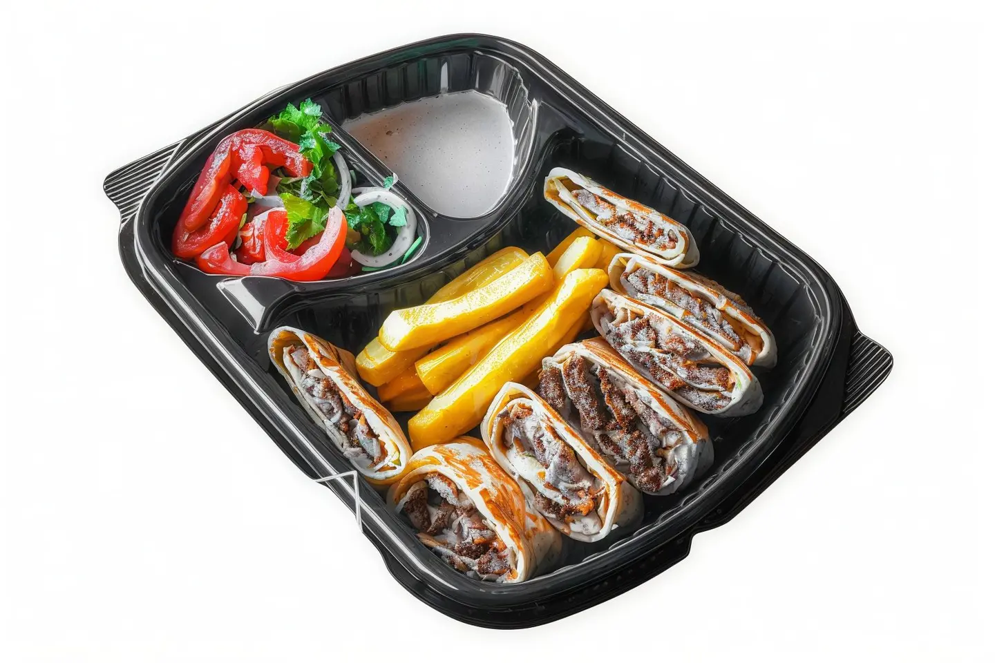 Mixed Arabic Shawarma Dish