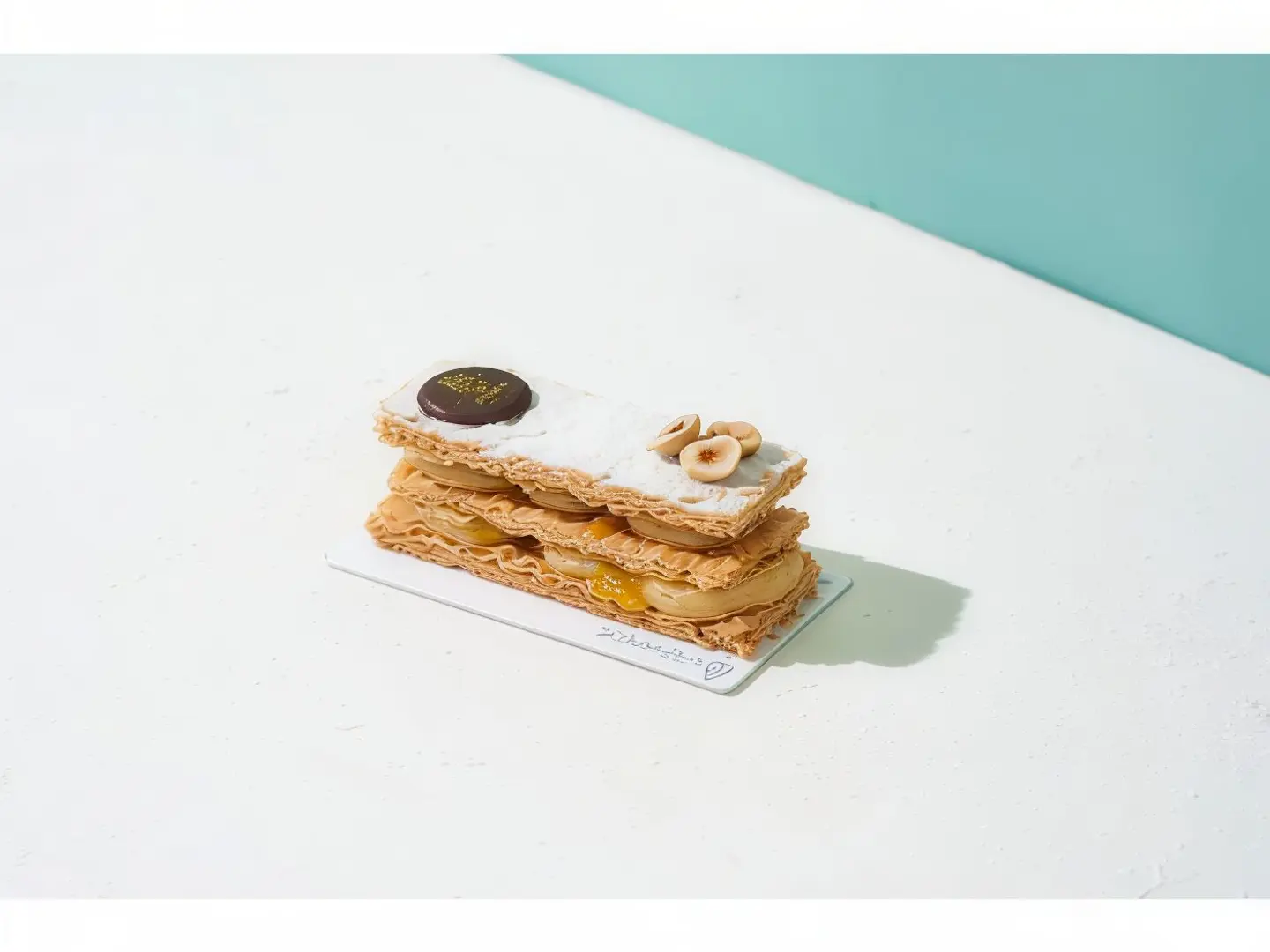 Hazelnut Mille Feuille