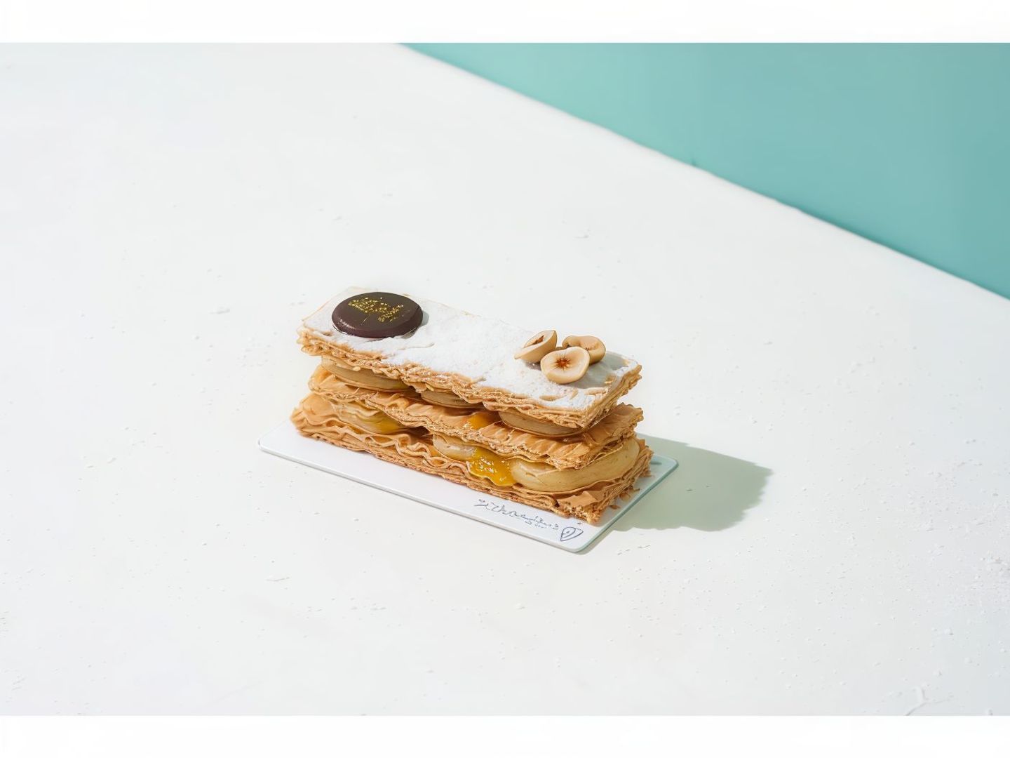 Hazelnut Mille Feuille