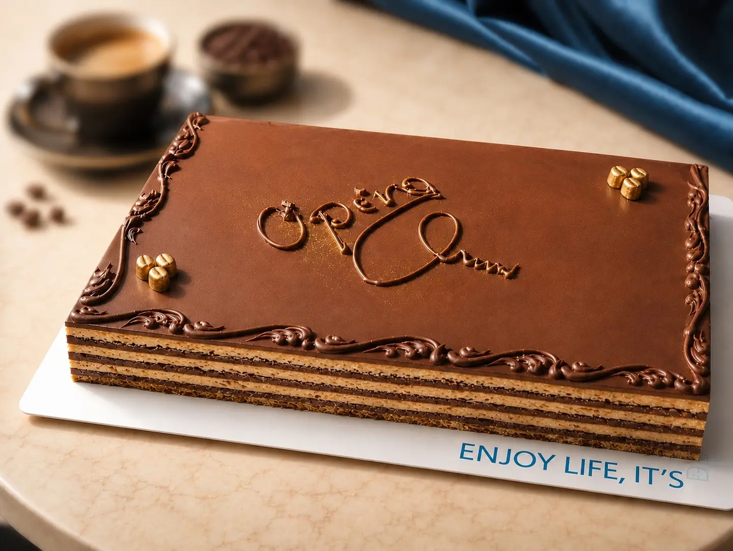 Opera Chocolate Cake
