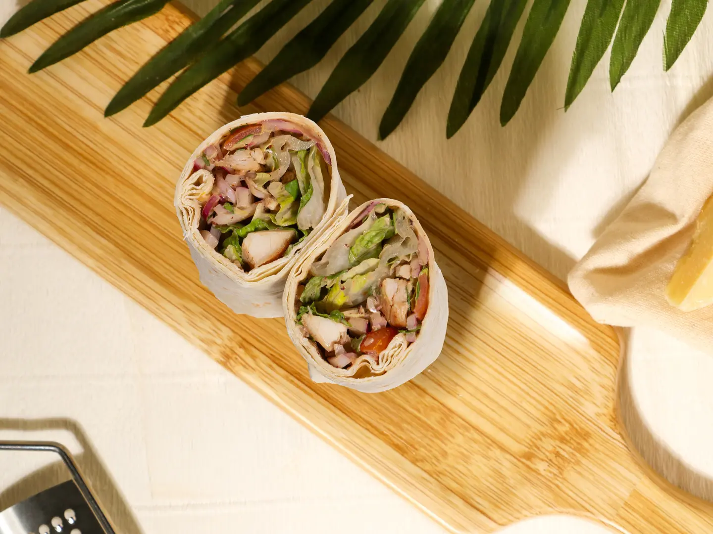 راب دجاج شاورما سلطة