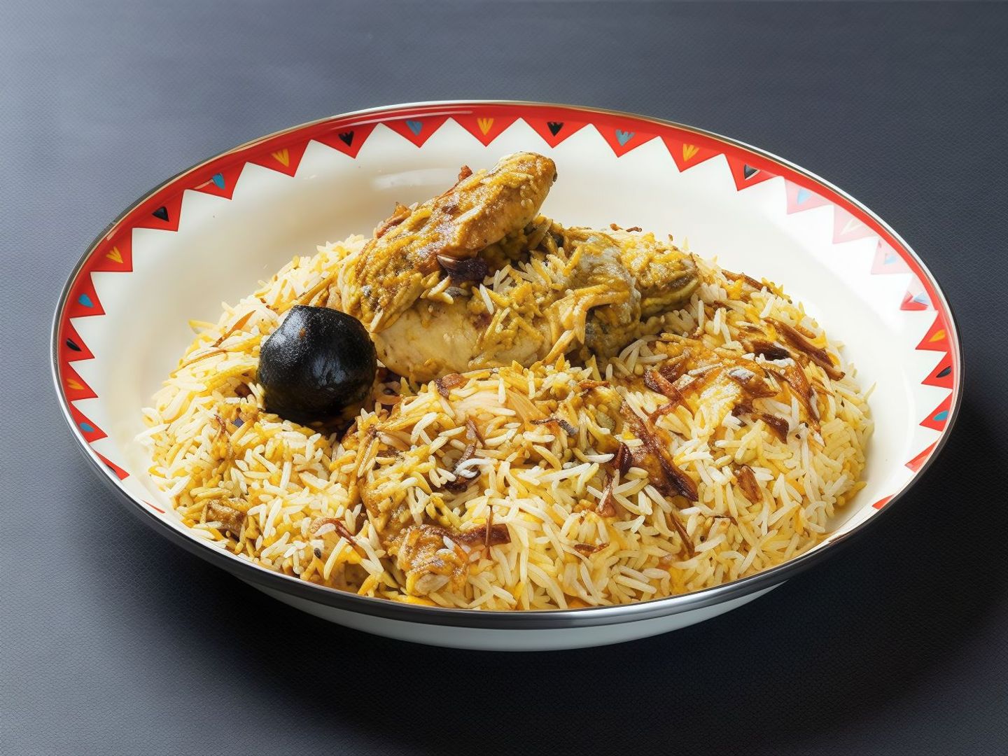 Chicken Biryani - Half Chicken