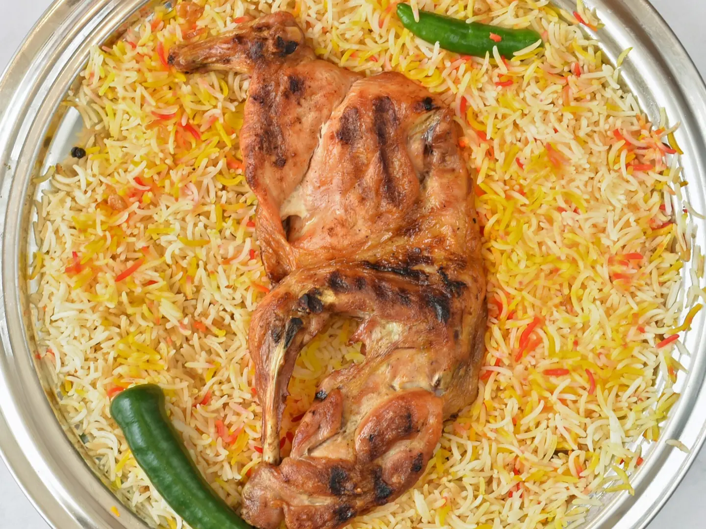 نصف دجاجة طازجة مظبي