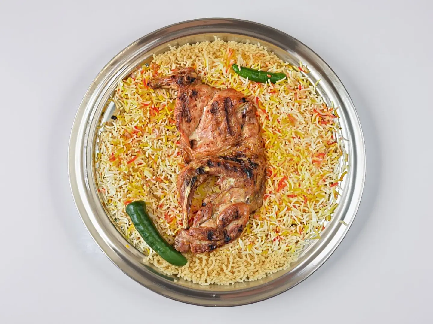 نصف دجاجة طازجة مظبي