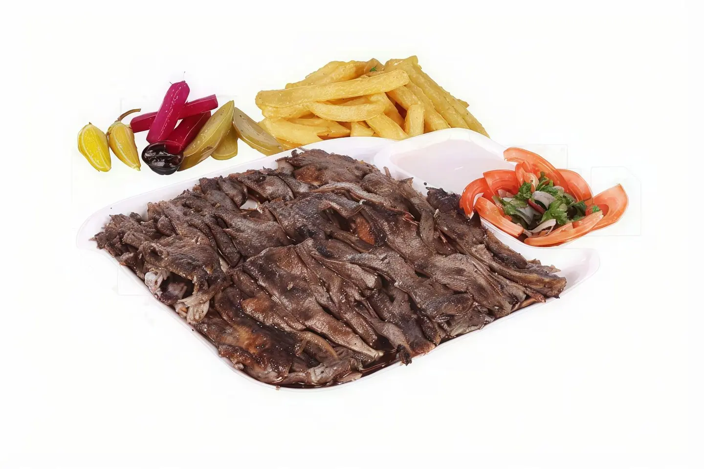Family Meat Shawarma Dish