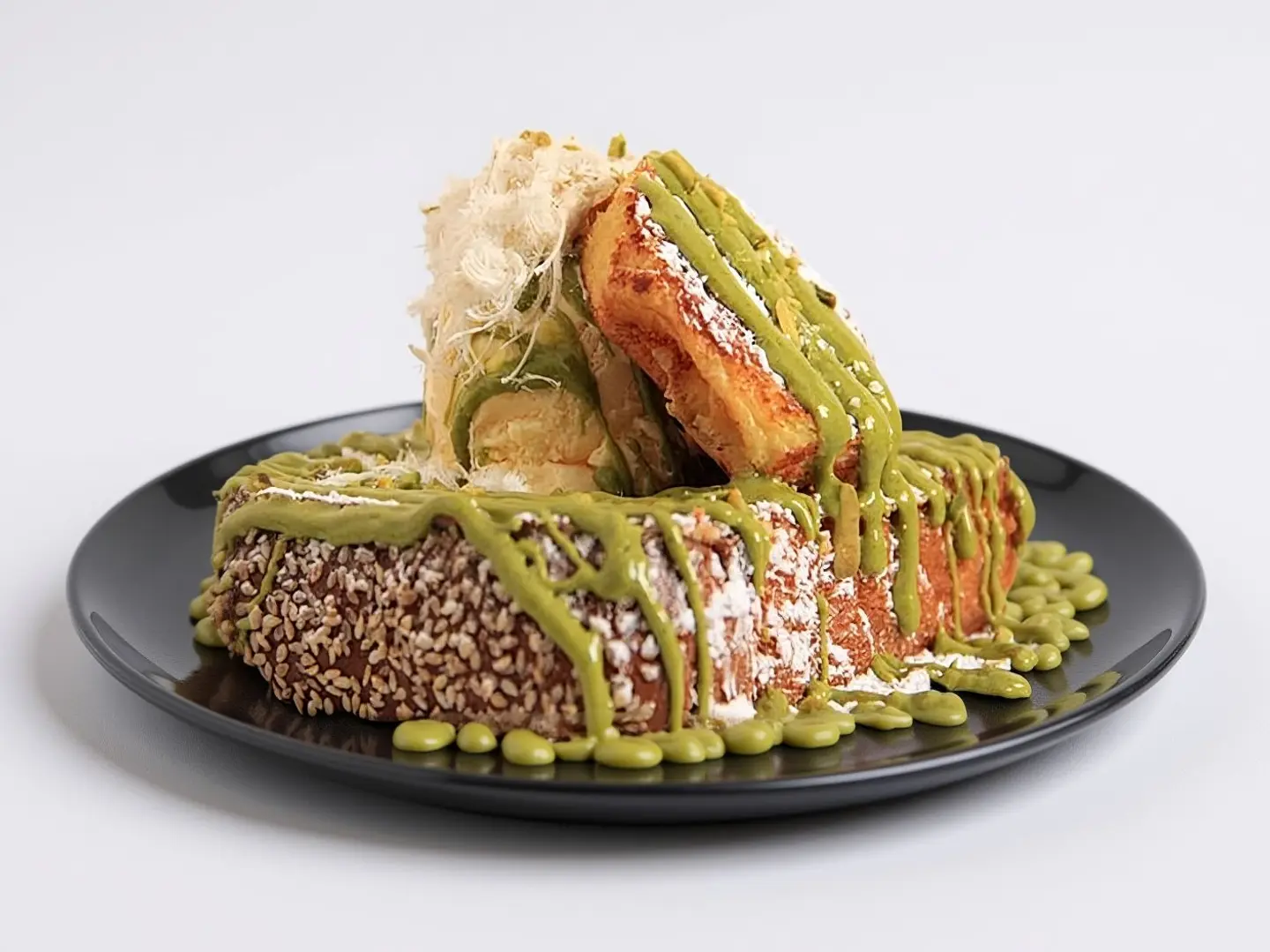 Ice Cream Pistachio French Toast