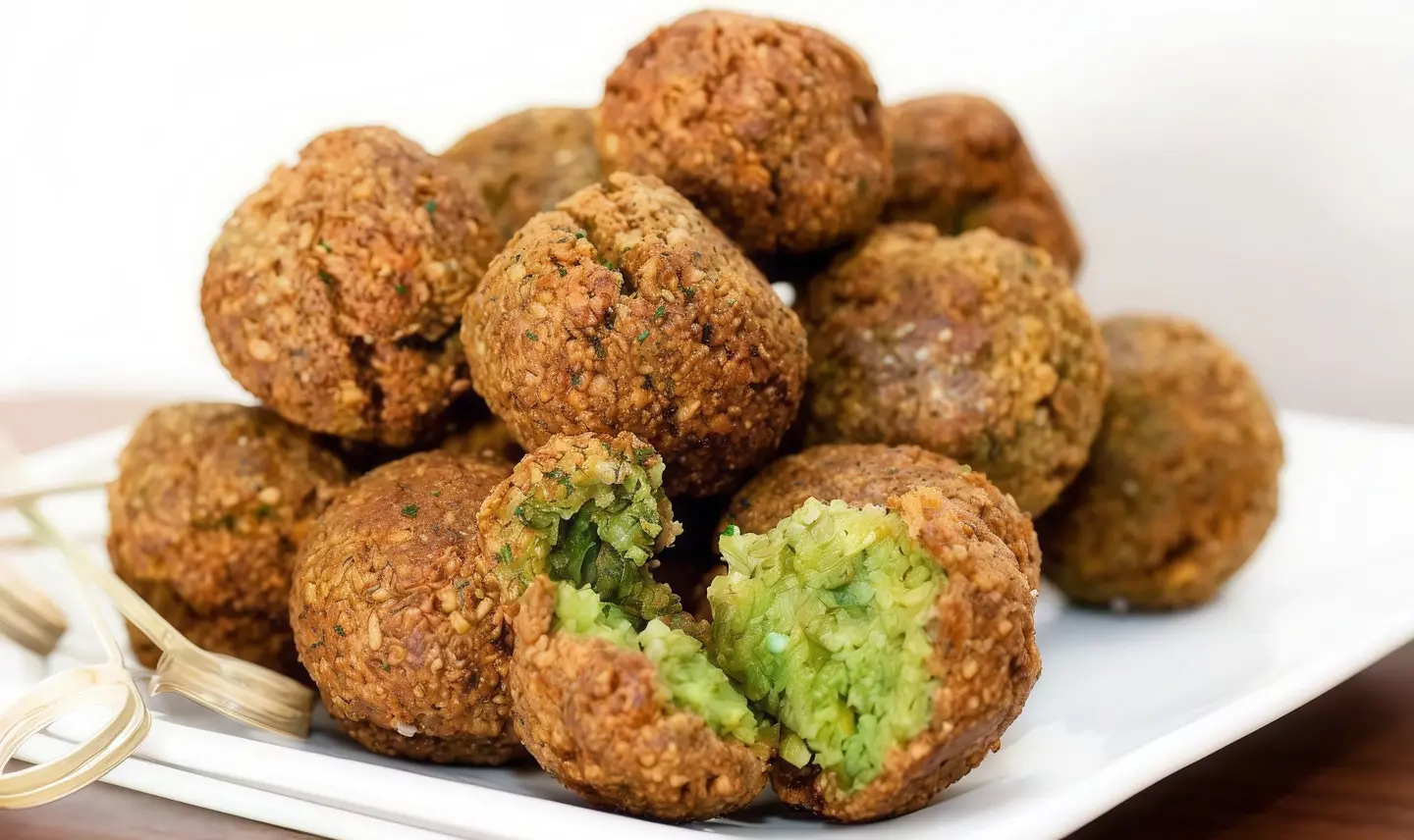 صحن فلافل كبير