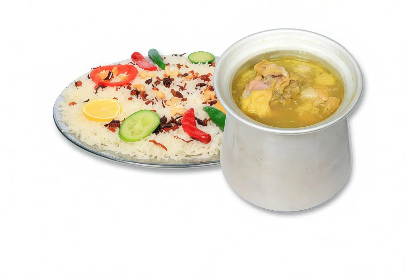 Whole Beef, Peshawar Rice