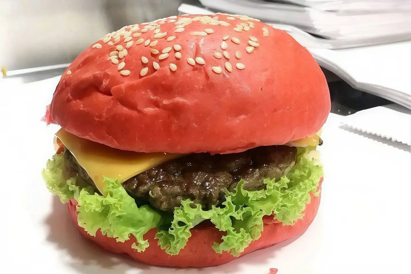 برجر احمر