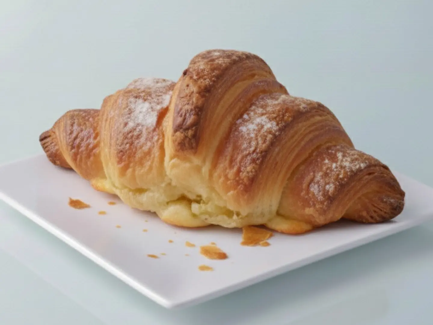French Croissant With Cheese
