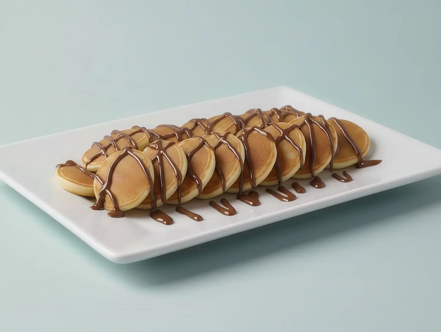 Mini Pancake With Nutella