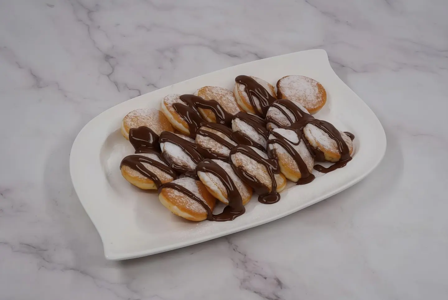 Mini Pancake With Nutella