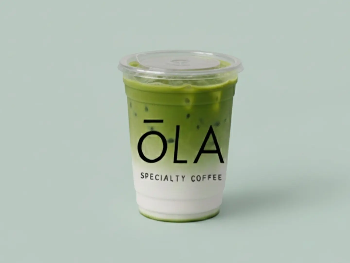 ماتشا بحليب اللوز