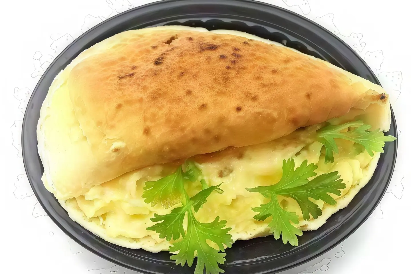 ساندويتش بطاطس مهروسة