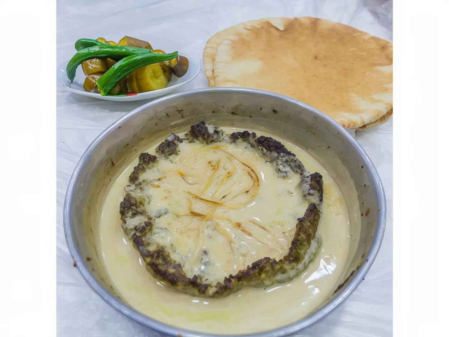 كفتة بالطحينة