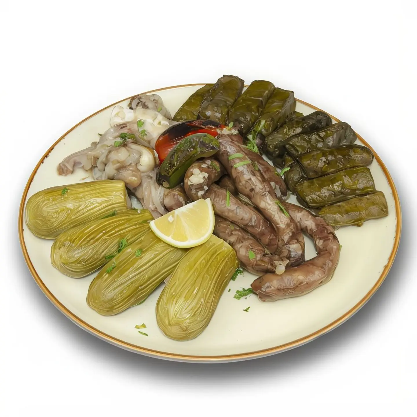 محاشي مع فوارغ ومقادم