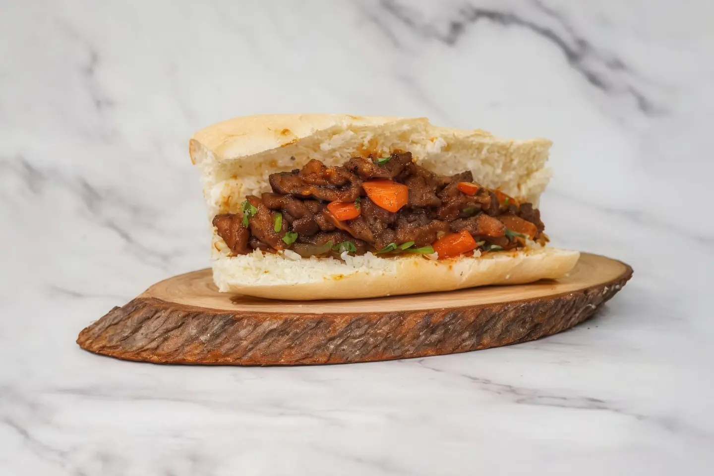 Fresh Mgalgal Meat Sandwich - Shbati