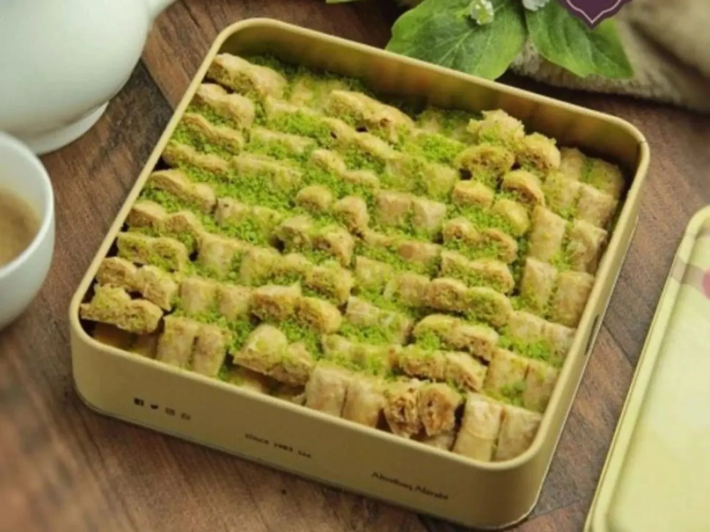 بقلاوة المذاق العربي صغير