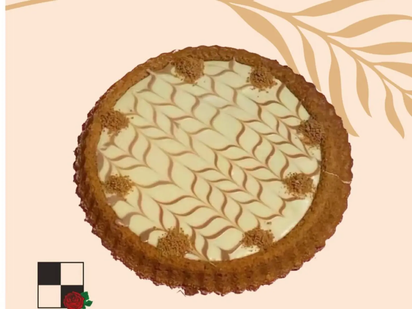 Nutella And White Chocolate Tart