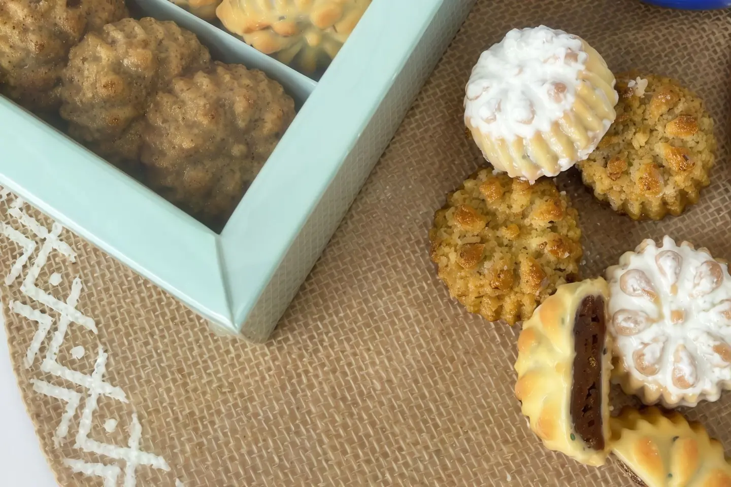 معمول دخن - حبات صغيرة