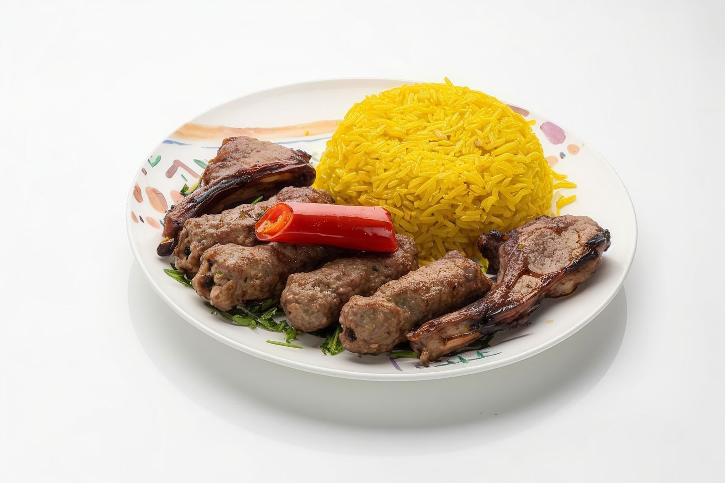 ريش وكفتة