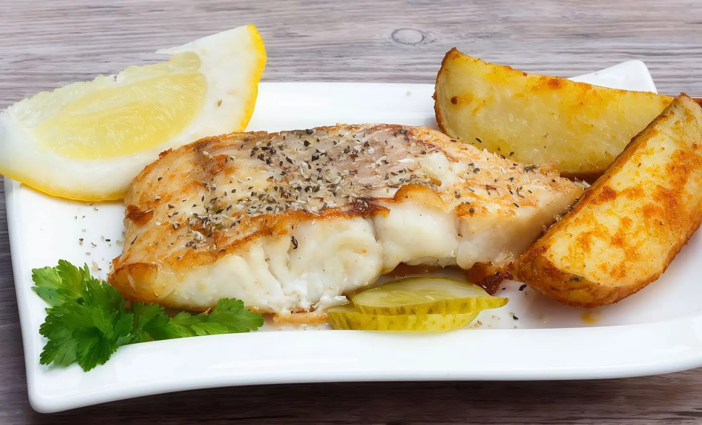 Grilled Grouper Fillet