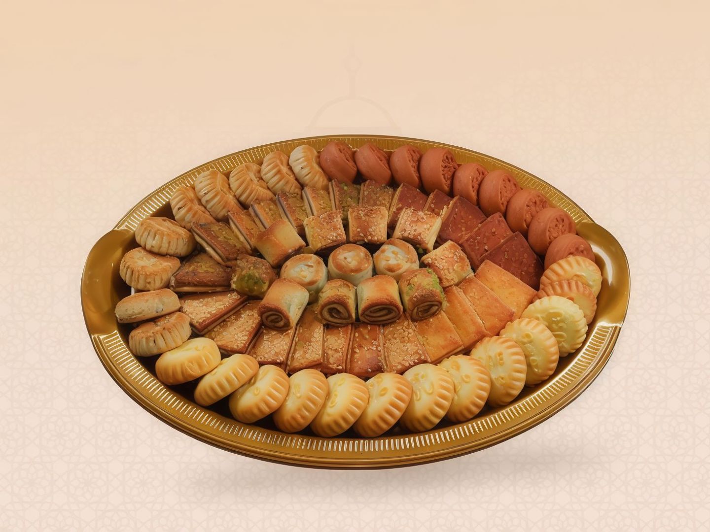 صينية معمول بلاستيك