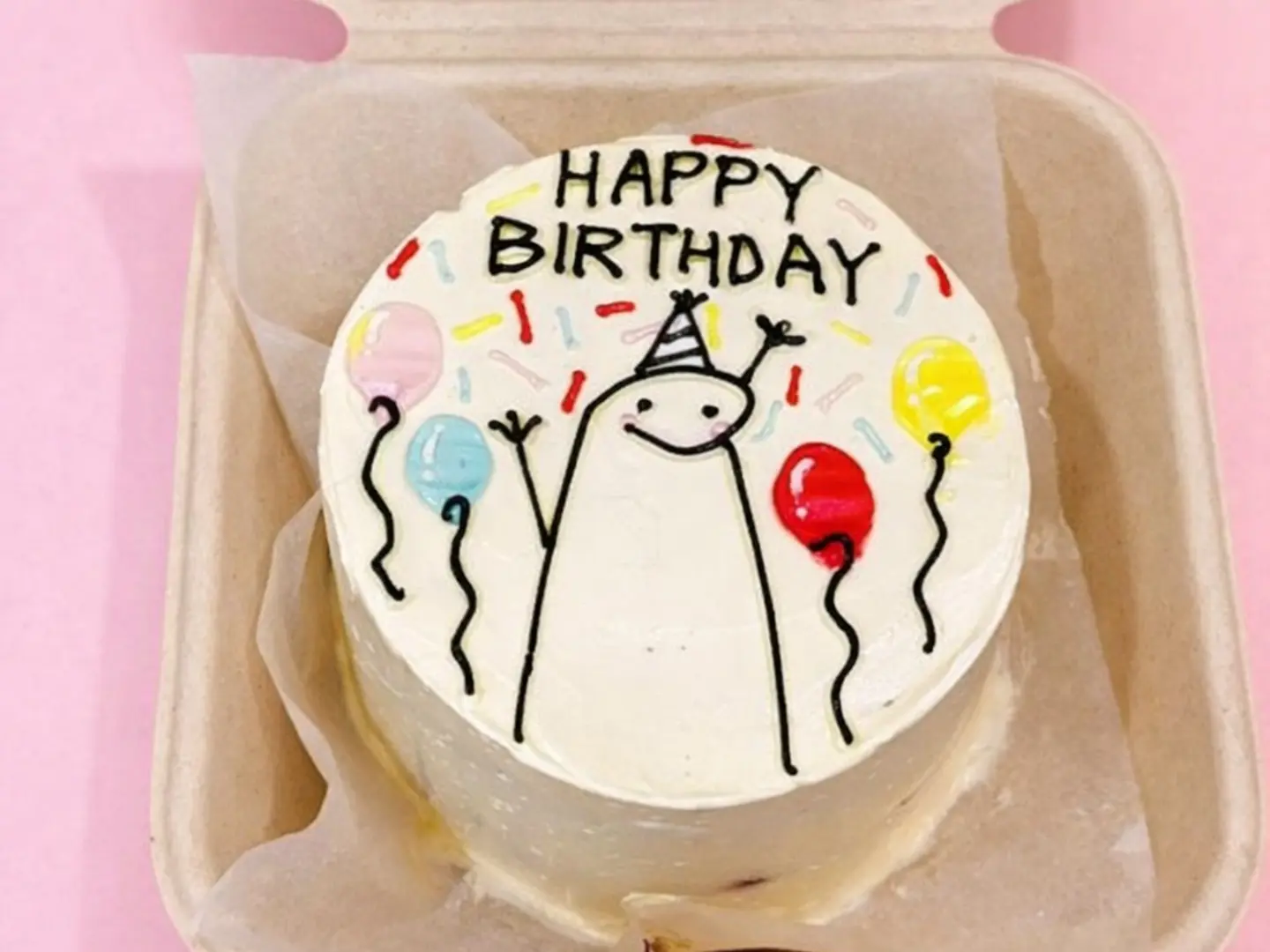 بينتو كيك عيدميلاد بالونات